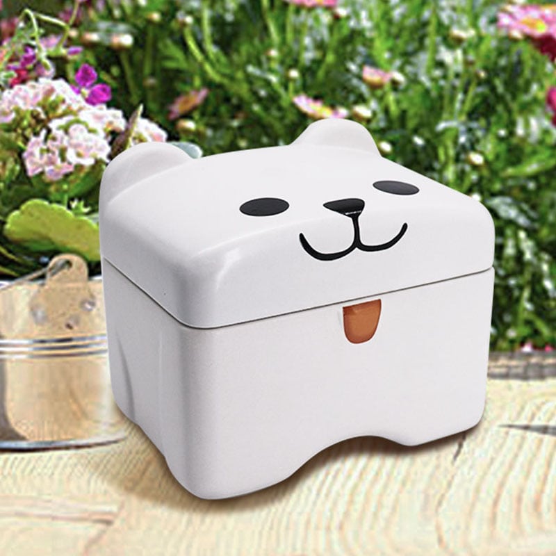 Charming Cat & Dog Shaped Urn in Ceramic