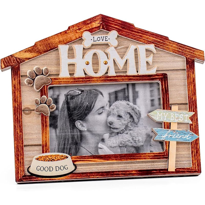 3D House Dogs Picture Frame