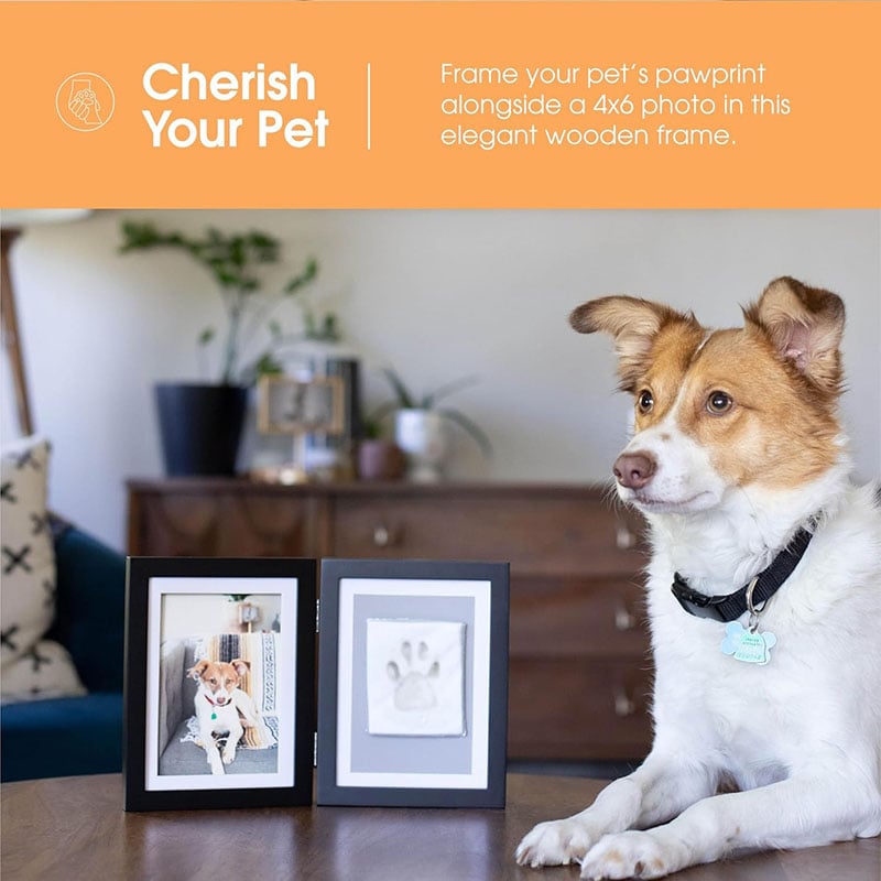 Pet Paw Print Photo Frame
