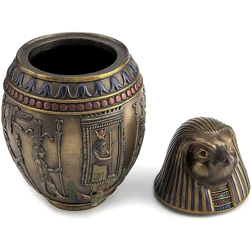 Ancient Egyptian Dog Storage Urn Box