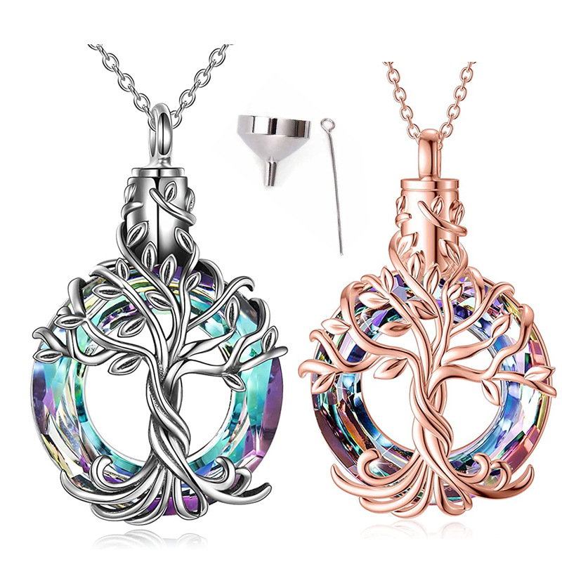 Tree of Life Pendant Necklace Pet Urns