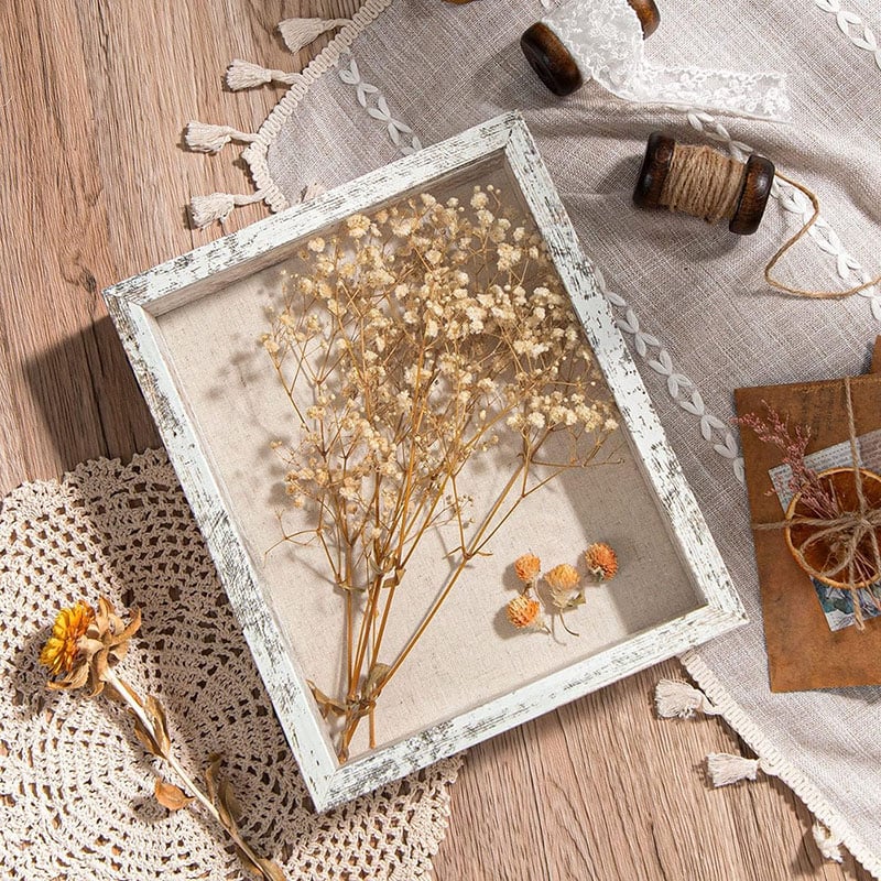 8x10 Shadow Box Frame With Linen Back