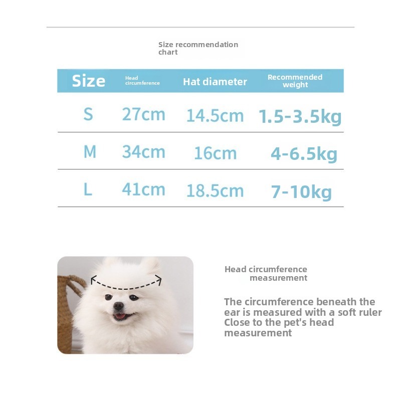 Anti-Choking Fisherman Pet Hat with Sun Protection