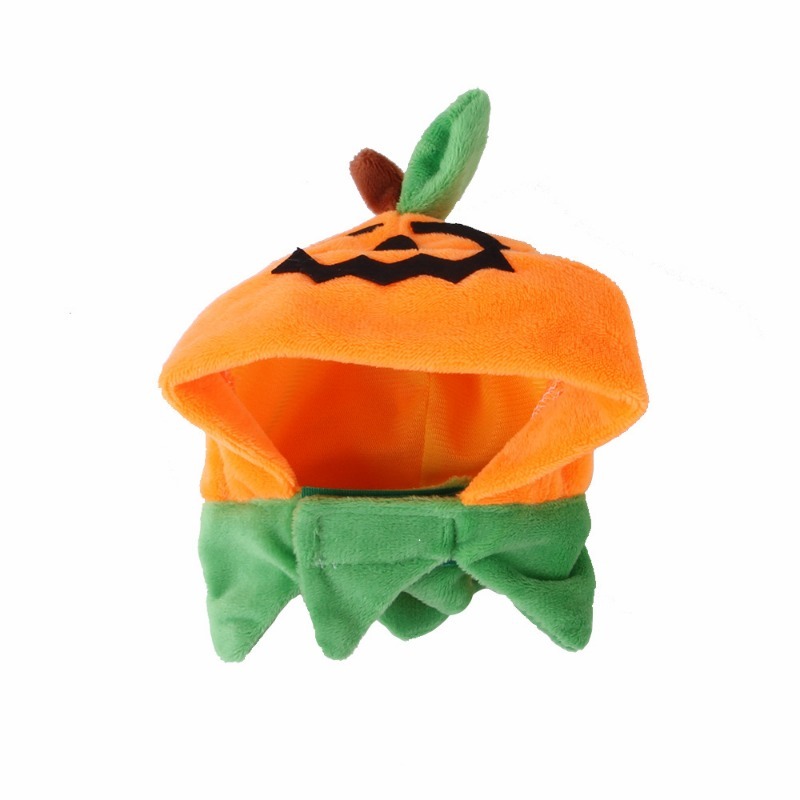 Cute Pumpkin Pet Hat for Halloween Costumes