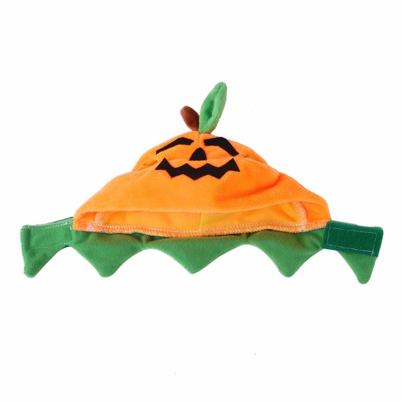 Cute Pumpkin Pet Hat for Halloween Costumes