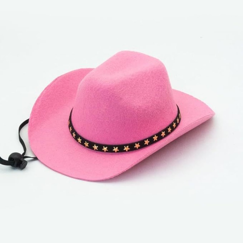 Star-Shaped Cowboy Party Hat for Pets