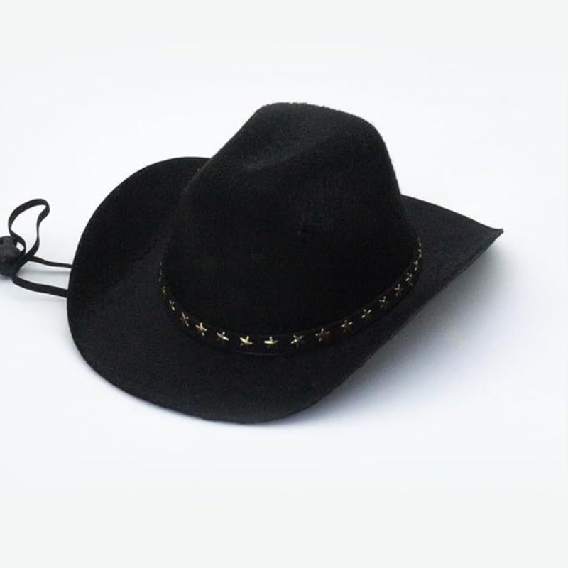 Star-Shaped Cowboy Party Hat for Pets