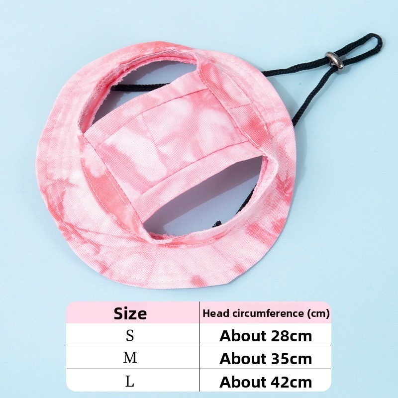 Anti-Choking Fisherman Pet Hat with Sun Protection