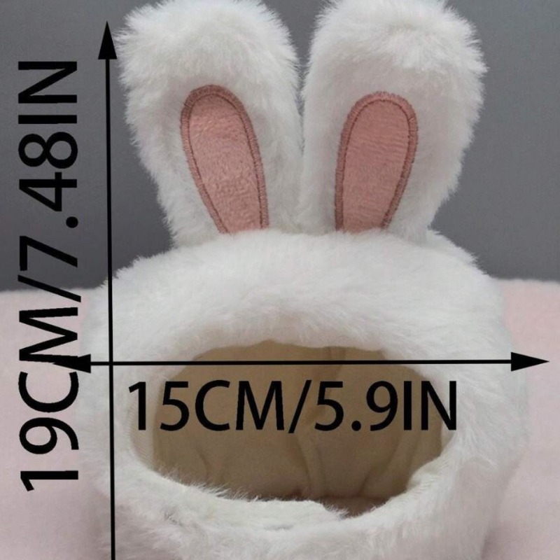 Bunny Ear Hat and Apparel for Pet Photo Shoots
