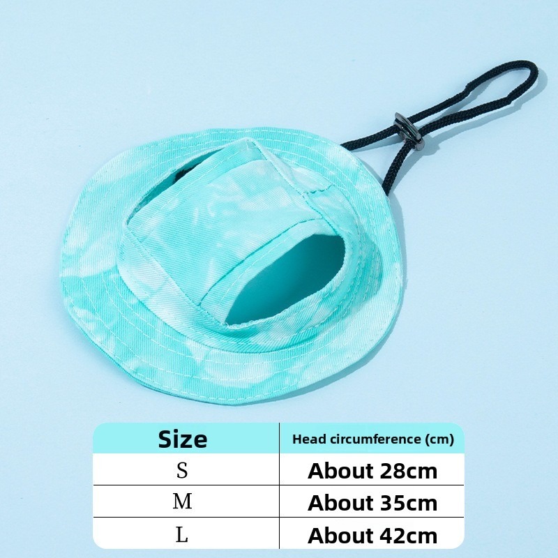 Anti-Choking Fisherman Pet Hat with Sun Protection