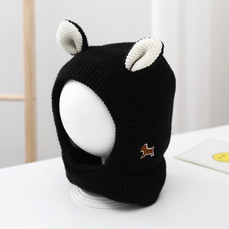 Winter Polyester Dog Hat with Ear Warmers