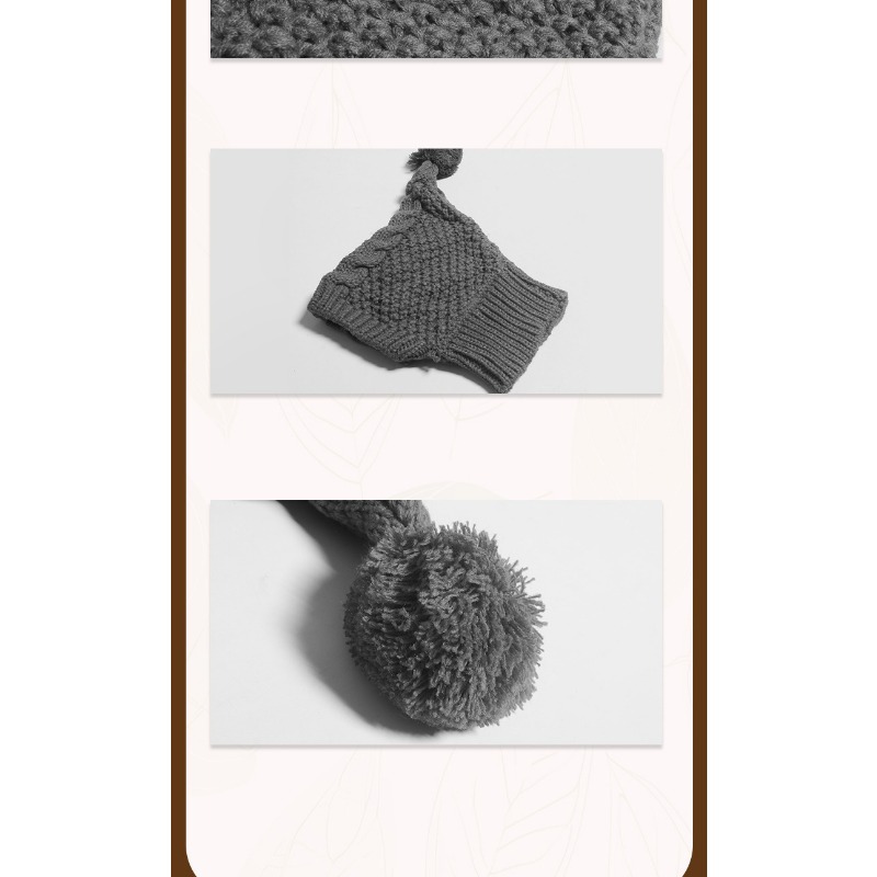 Yarn Warming Hat for Whippets and Greyhounds