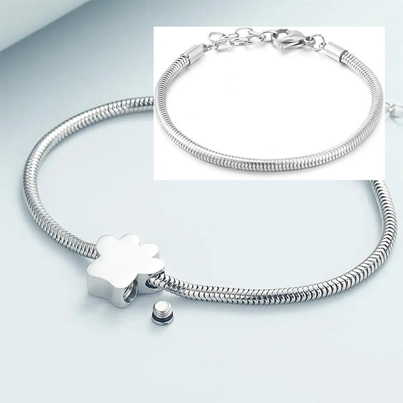 Handmade Bamboo Pet Ashes Bracelet with Essential Oil