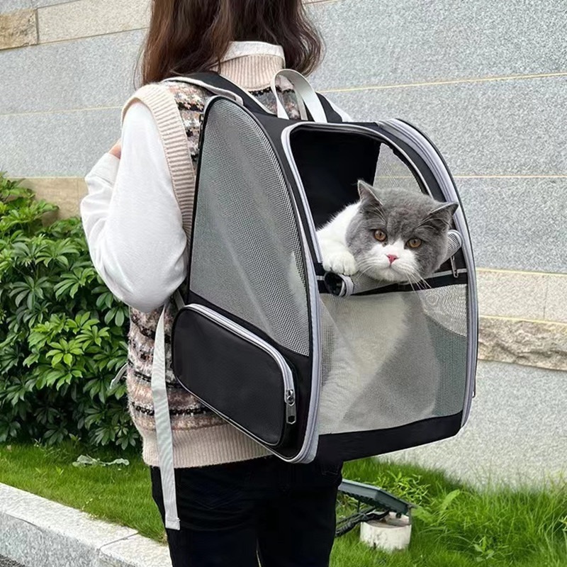 Approved Ventilated Mesh Cat Backpack Carrier