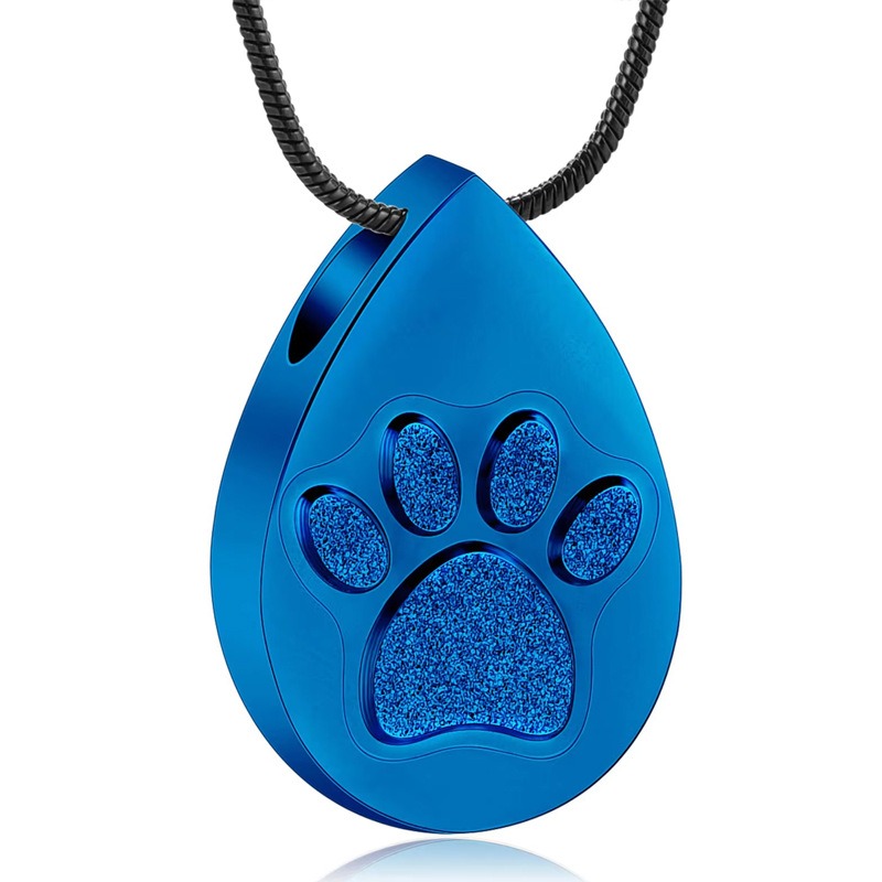 Cylindrical Tree of Life Pet Ashes Urn Pendant