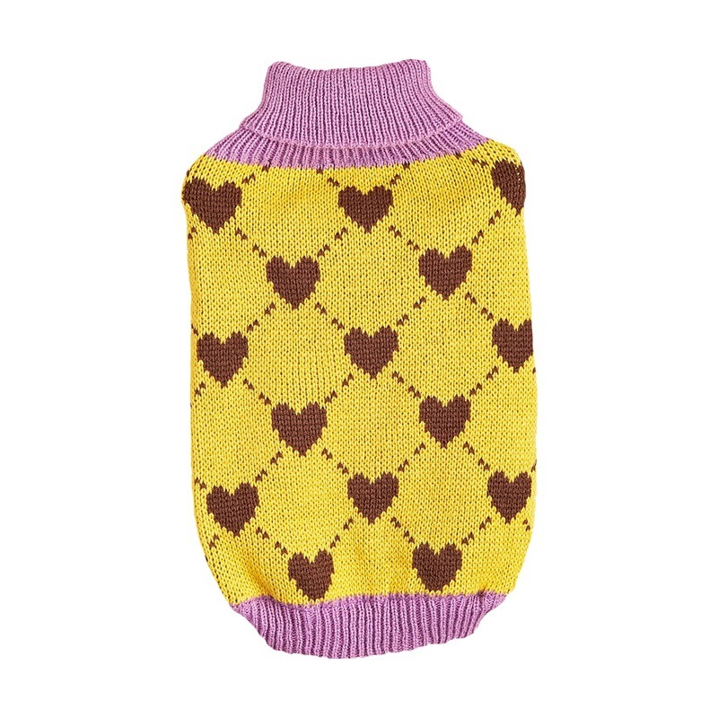 Knitted Two-Legged Pullover Sweater for Pets