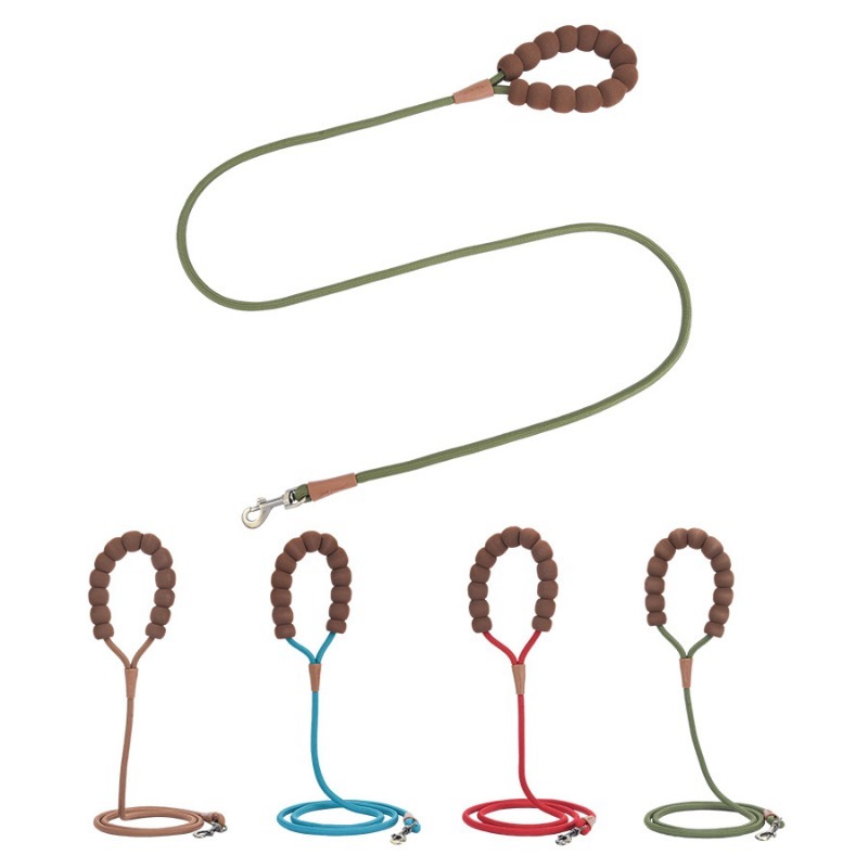 Explosion-Proof P-Chain Dog Leash with Cloud Pattern