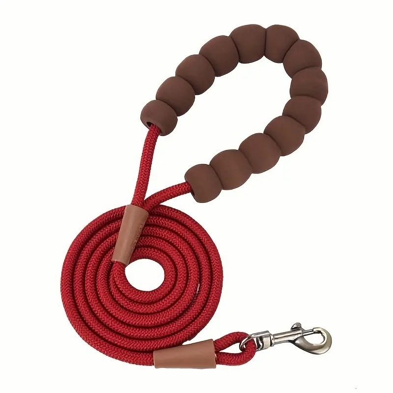 Explosion-Proof P-Chain Dog Leash with Cloud Pattern