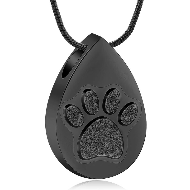 Cylindrical Tree of Life Pet Ashes Urn Pendant