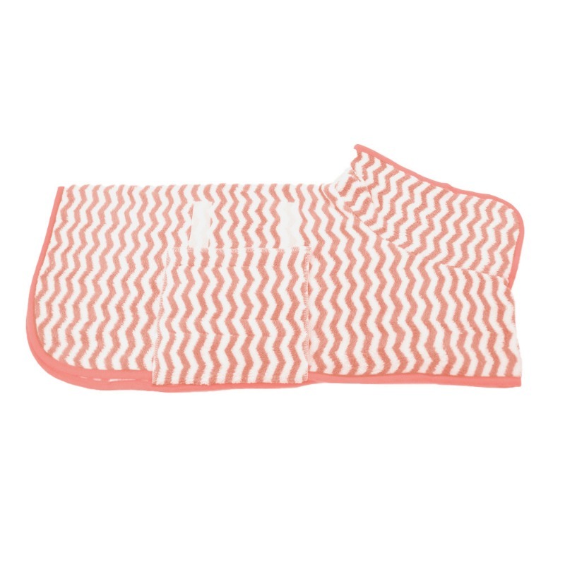 Quick-Dry Absorbent Fleece Pet Bathrobe