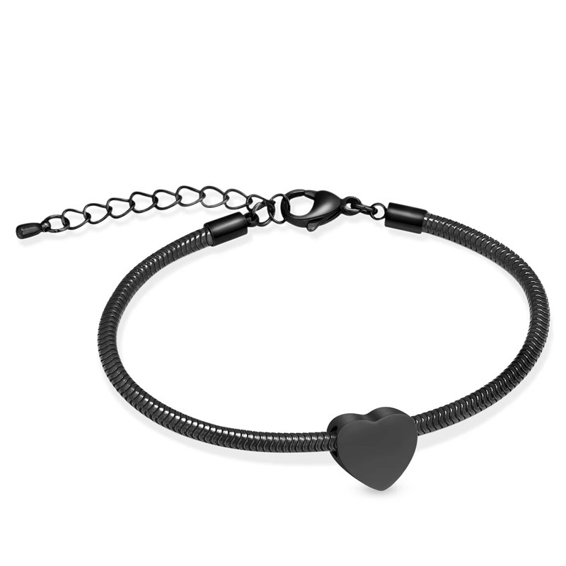 Stainless Steel Heart Pet Memorial Urn Necklace