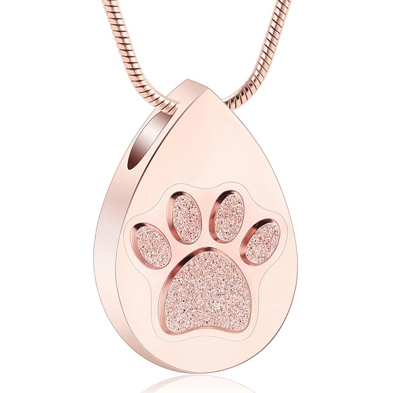 Cylindrical Tree of Life Pet Ashes Urn Pendant