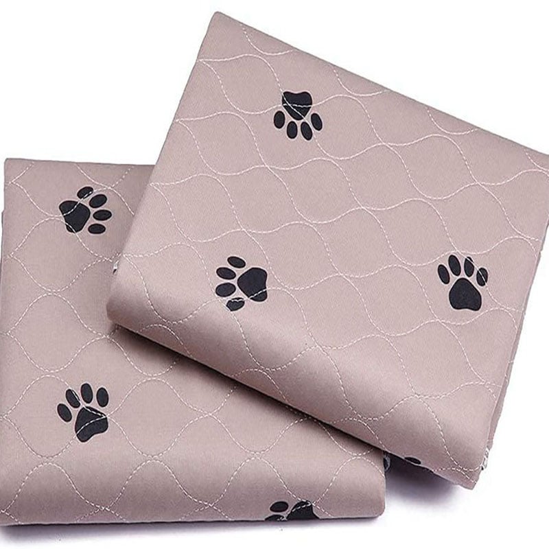 Anti-Slip Pet Seat Cushion with Paw Print