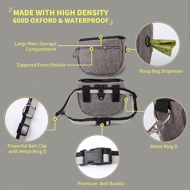 Multifunctional Oxford Cloth Pet Training Waist Bag