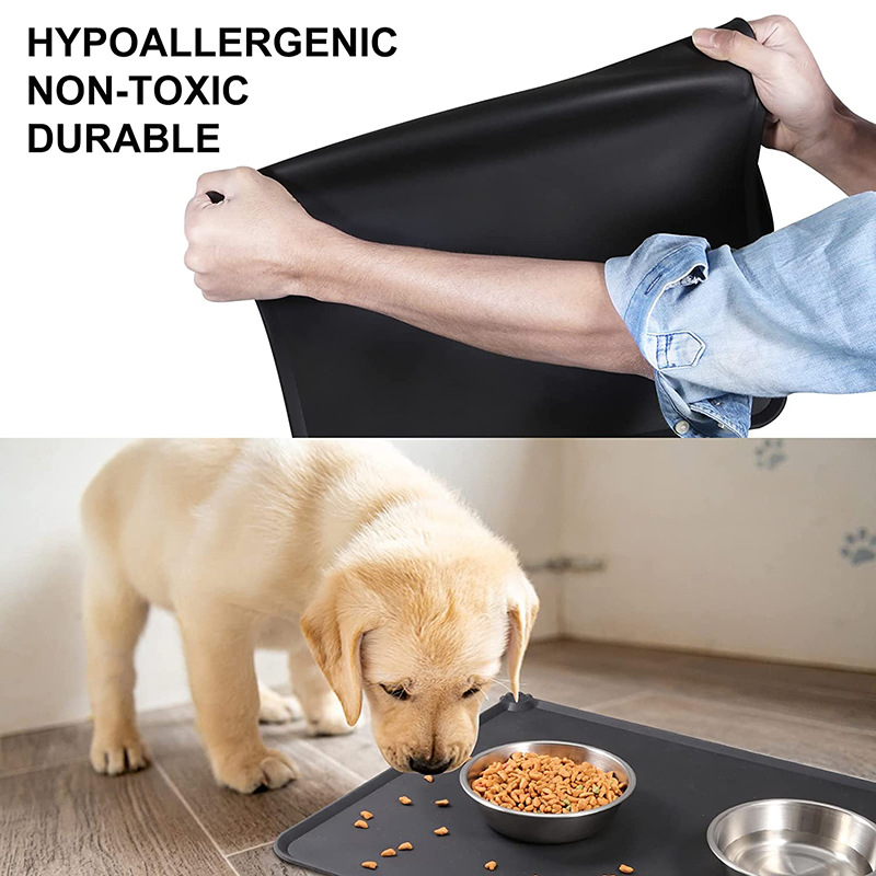 Food-Grade Silicone Pet Feeding Mat