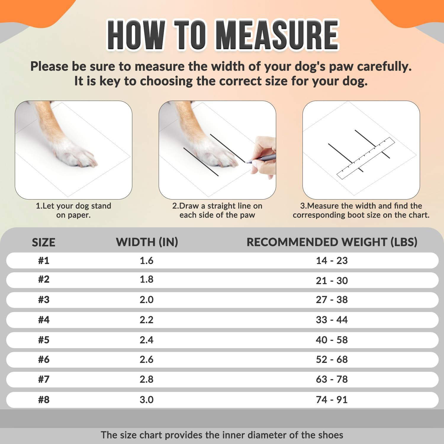 Classic Outdoor Anti-Slip Rubber Dog Shoes