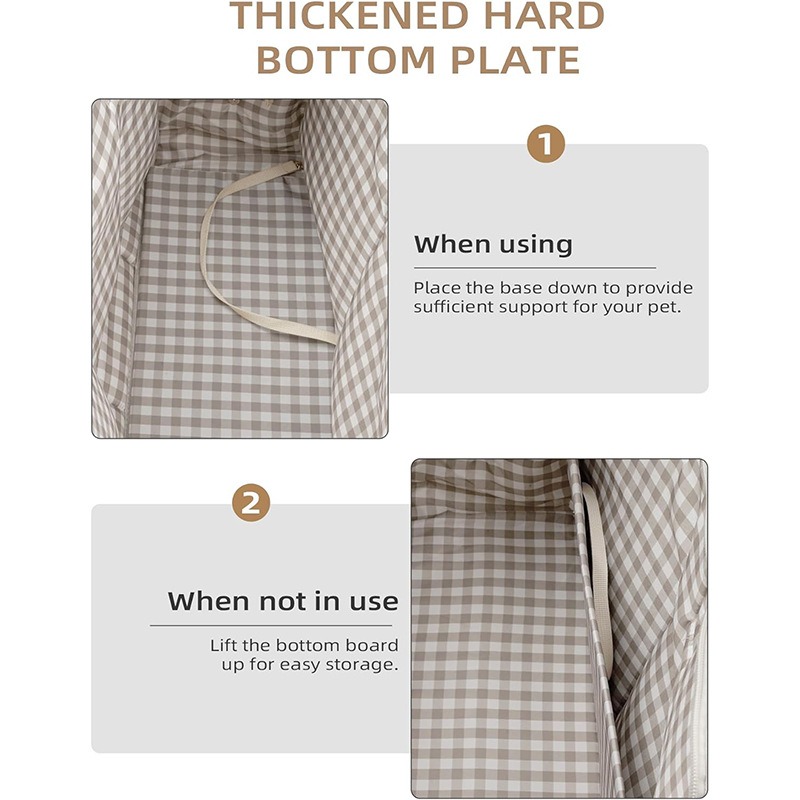 Small Dog Carrier Bag with Large Storage Pockets