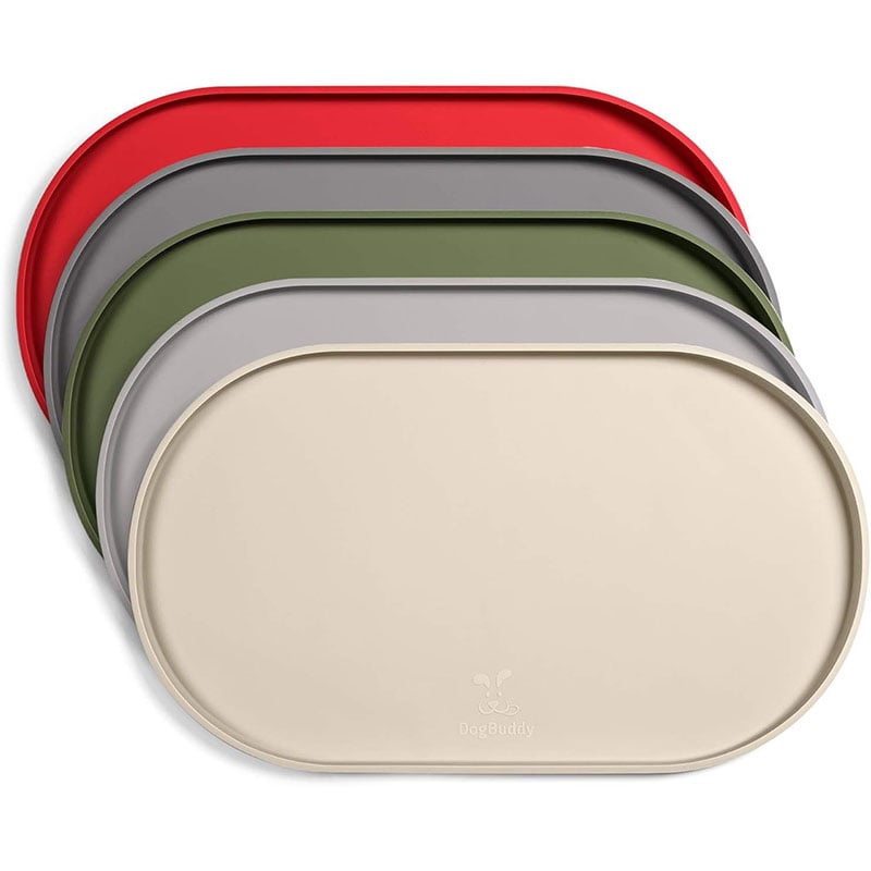 Splash-Proof Anti-Slip Pet Bowl Mat