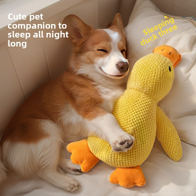 Chew-Resistant Plush Dog Toy for Boredom Relief