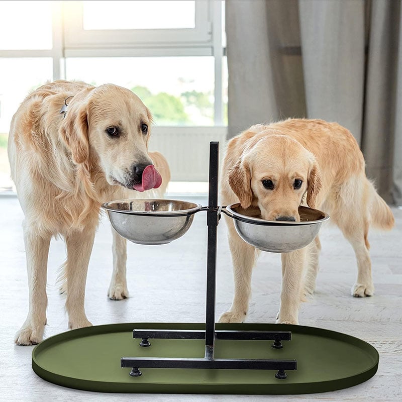 Splash-Proof Anti-Slip Pet Bowl Mat