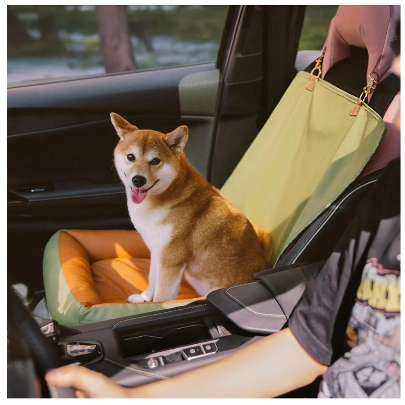 Dual-Purpose Washable Dog Car Seat and Home Bed