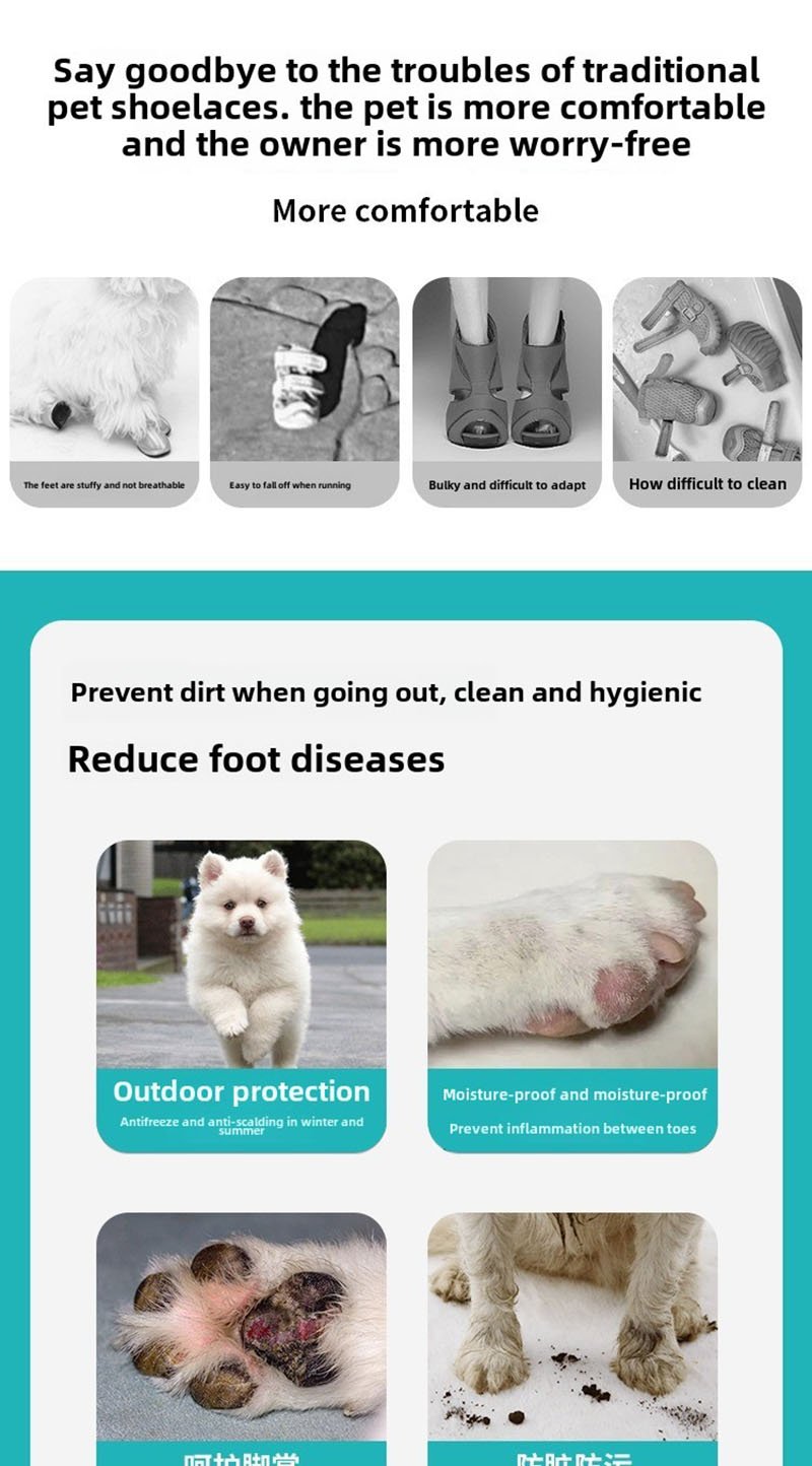 Disposable Waterproof Pet Foot Covers