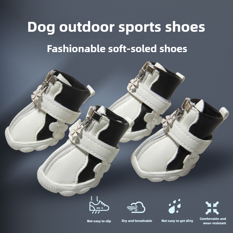 Non-Slip Dog Foot Covers for Hard Surfaces