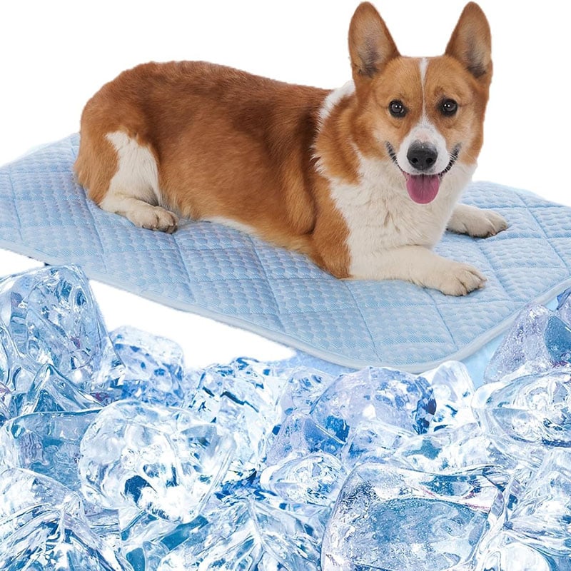 Portable Pet Cooling Ice Sensing Mat
