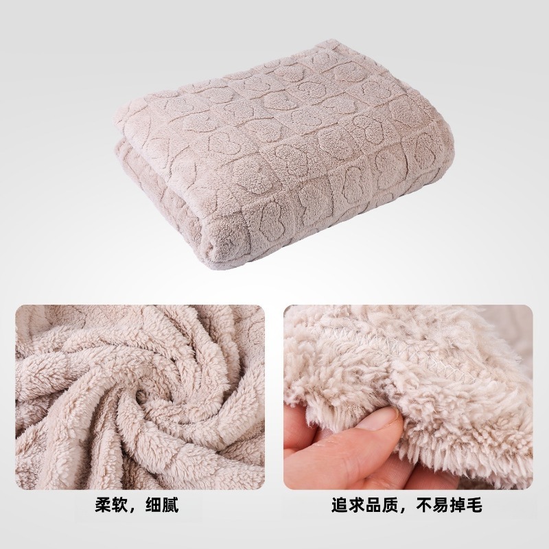 Reversible Washable Plush Pet Blanket