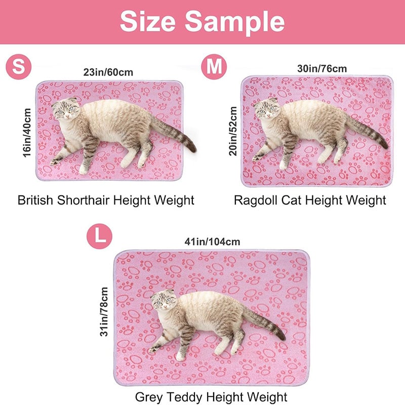 Autumn Winter Flannel Pet Sleeping Mat