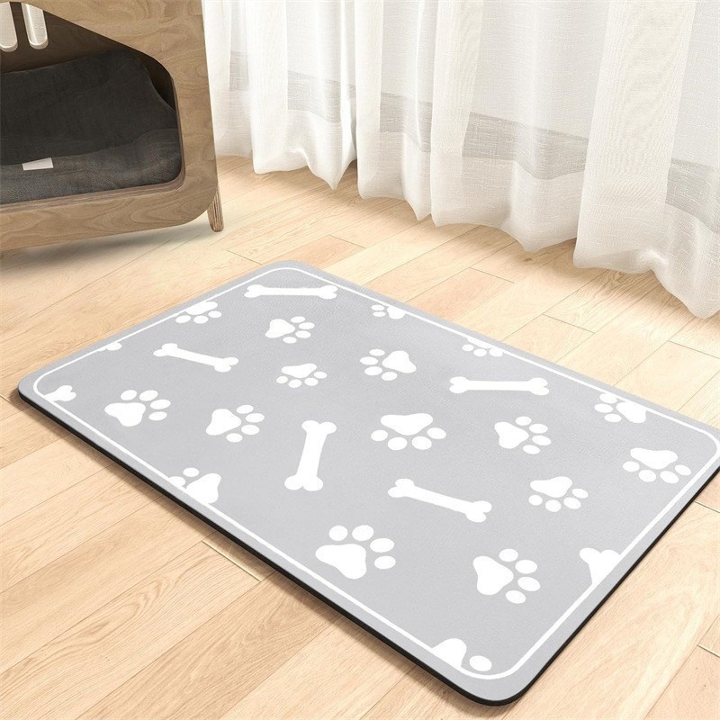 Diatomite Anti-Slip Floor Mat for Pet Areas