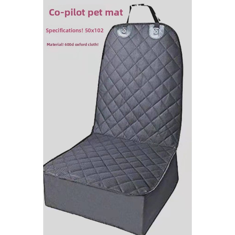 Waterproof 600D Oxford Pet Car Seat Cover for Dogs Cats