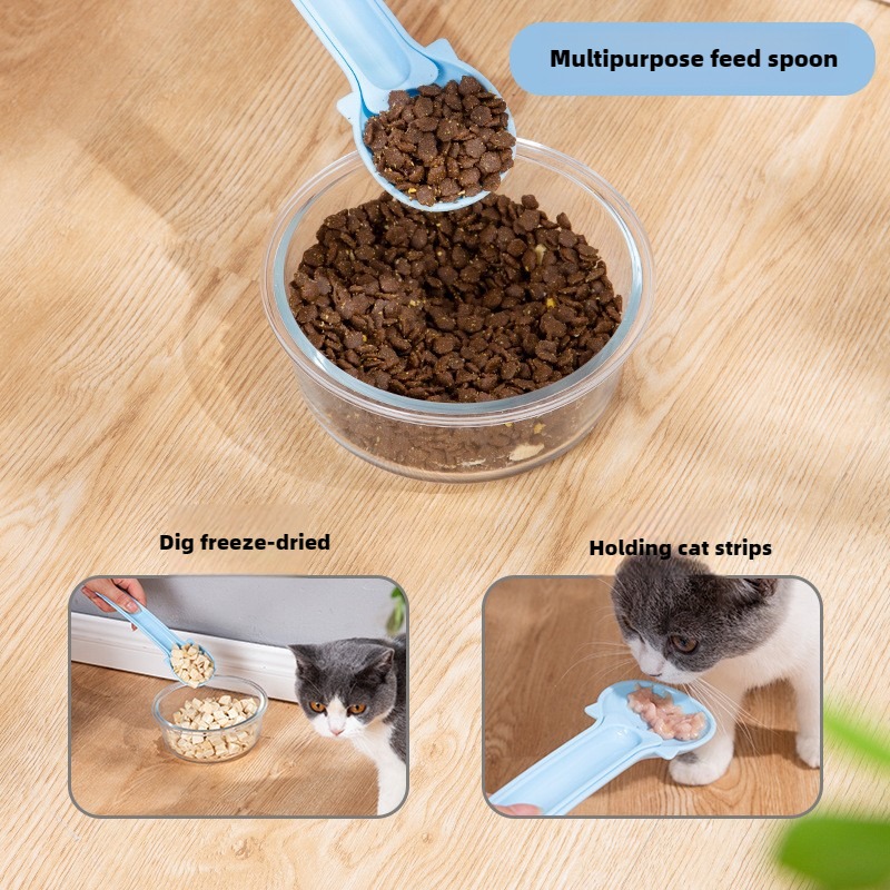 Multi Functional Pet Liquid Food Spoon