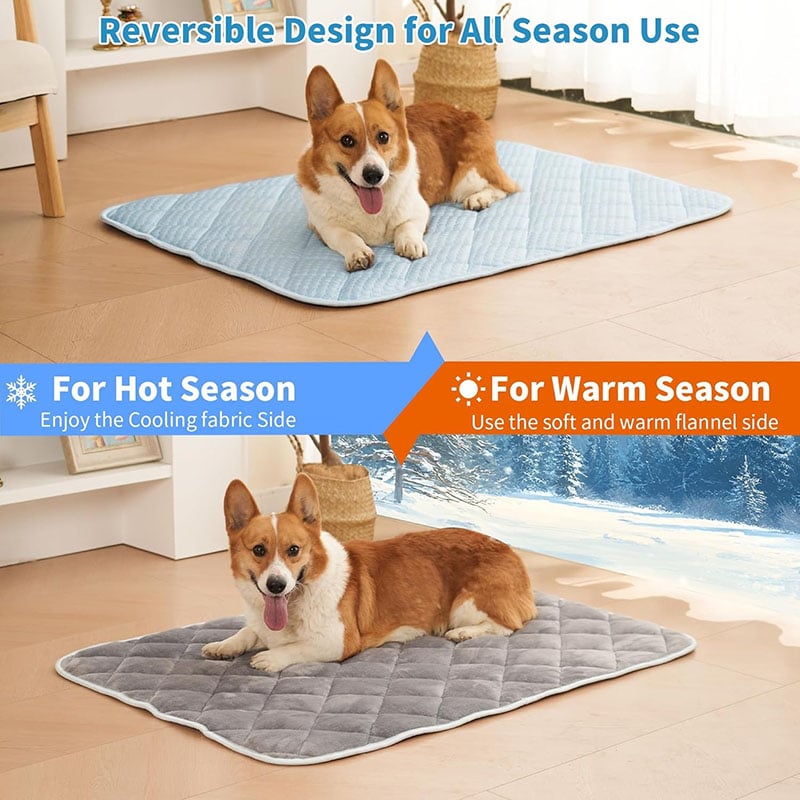 Portable Pet Cooling Ice Sensing Mat