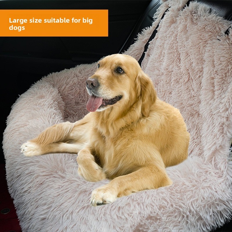 Detachable Car-Mounted Pet Bed for Front Seat