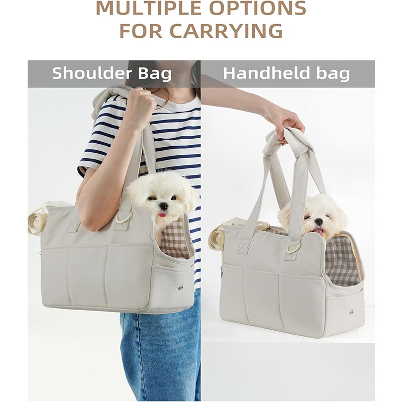Small Dog Carrier Bag with Large Storage Pockets