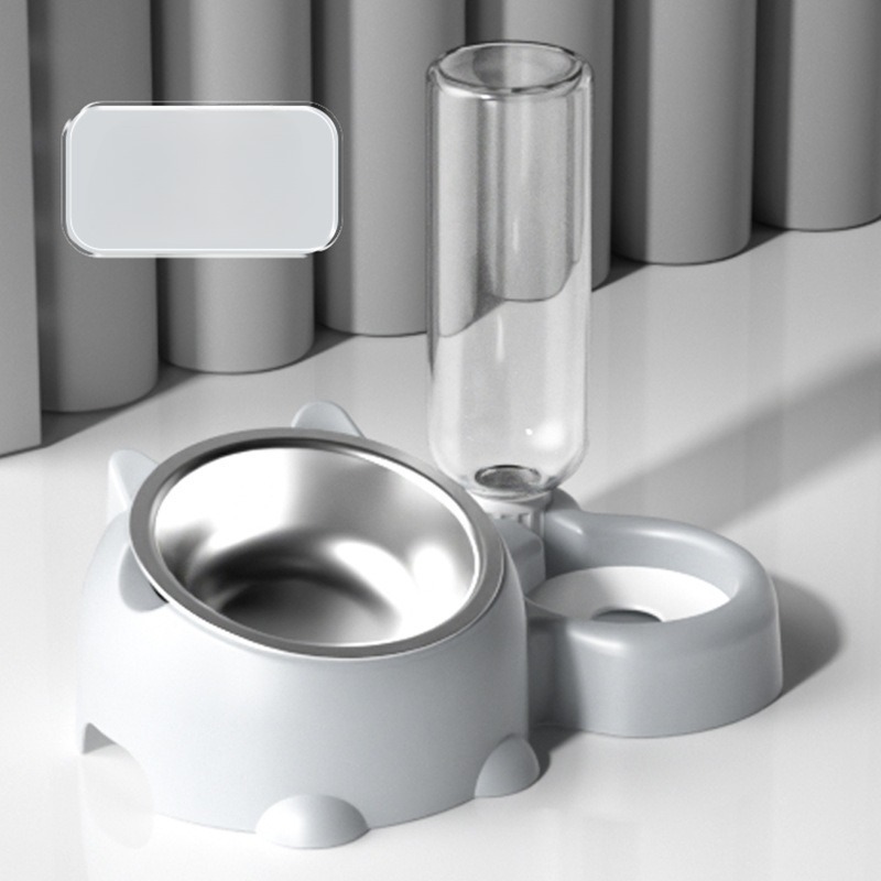Anti Knock Stainless Steel Pet Bowl
