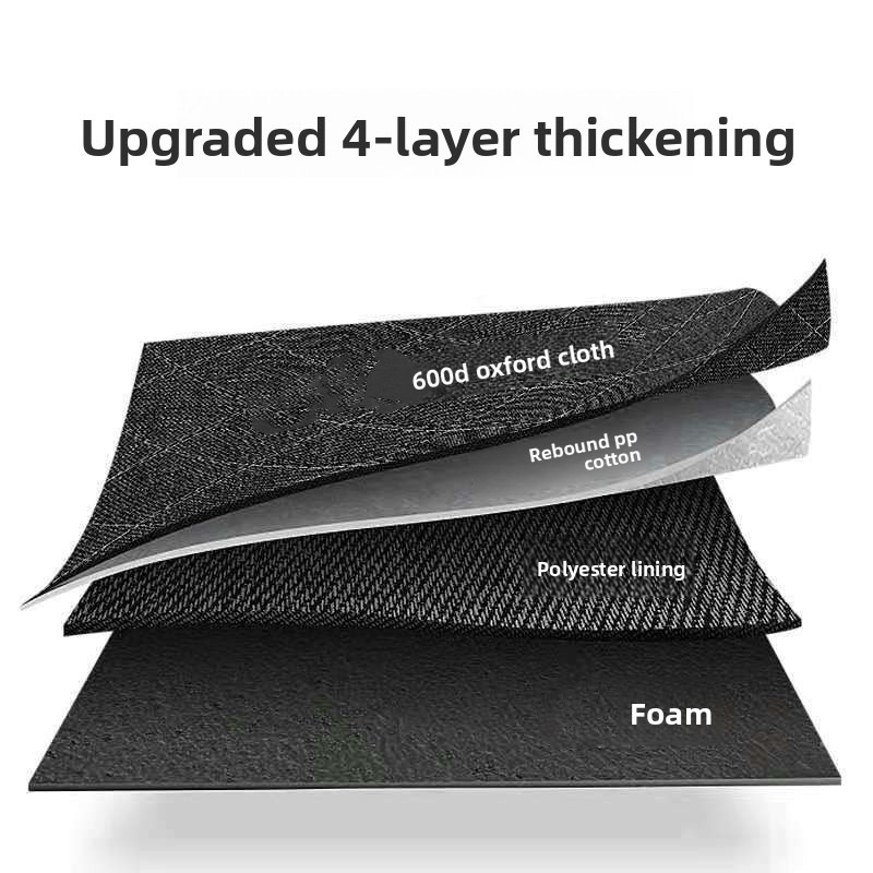 Waterproof 600D Oxford Pet Car Seat Cover for Dogs Cats