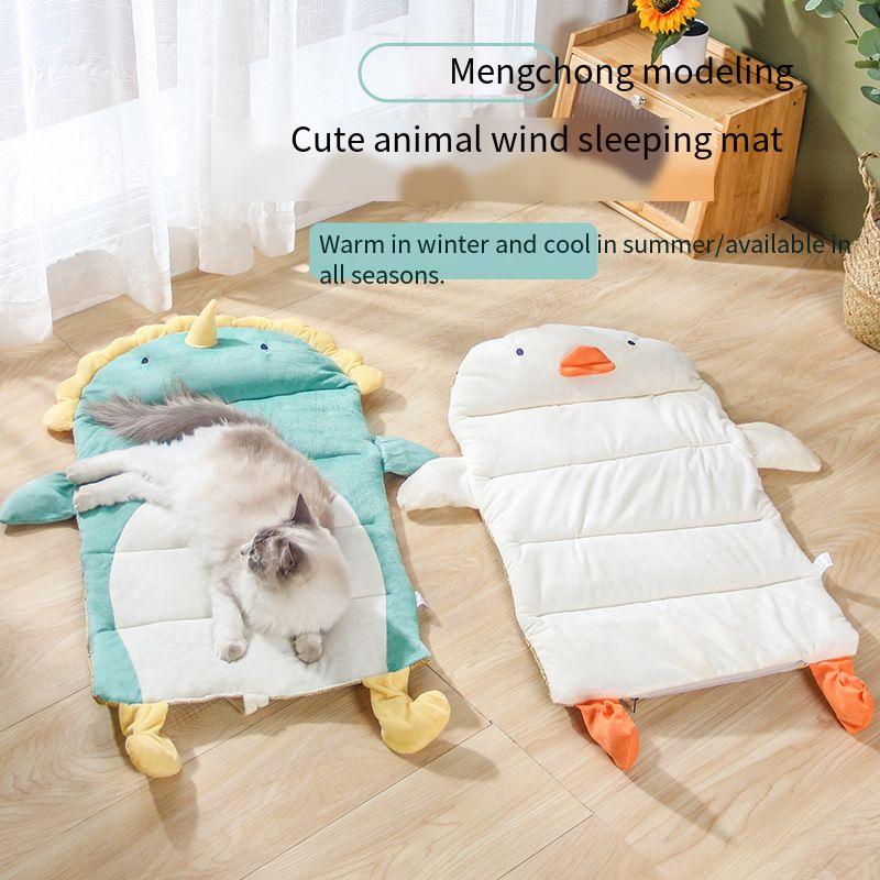 Animal Print Pet Sleeping and Cooling Mat