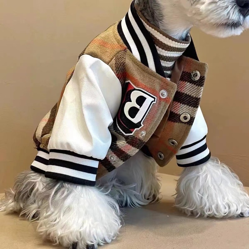 Two-Legged Baseball Suit for Small Dog Breeds